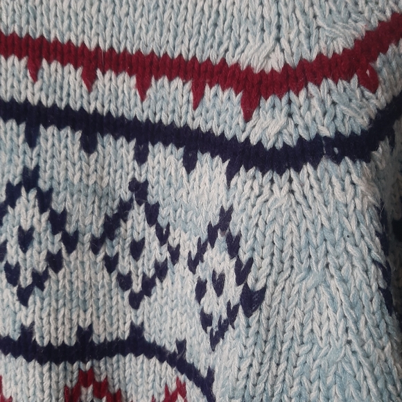 VTG 70s 80s National Alpine Ski Sweater Nordic - Picture 5 of 11